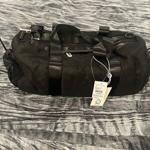Wild fox Black Mesh Gym Bag